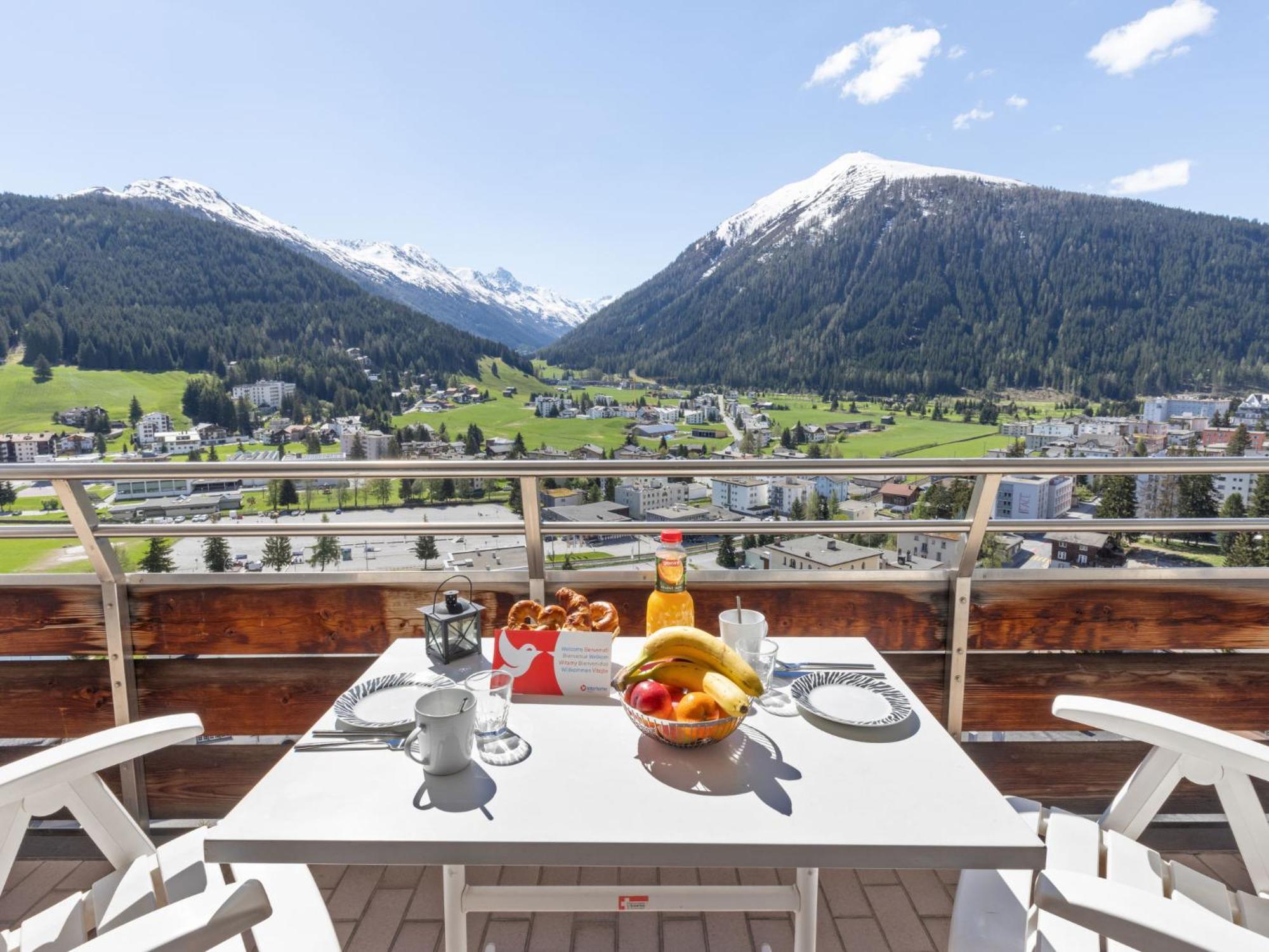 Apartment Guardaval - Utoring-1 Davos Bagian luar foto